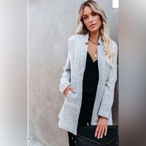 Vici tayshia pocketed coat XS